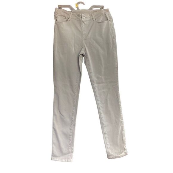 CHICO’s Women’s Platinum Jeggings‎ Size 0 Inseam 28 Size XS Light Blue - Picture 1 of 10